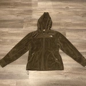 Womens “North Face” Faux Fur Jacket